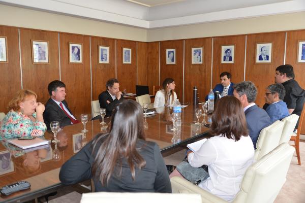 REUNIÓN CON LAS ASOCIACIONES DE ABOGADOS DEL DEPARTAMENTO JUDICIAL AZUL