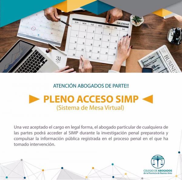 SISTEMA SIMP – HABILITACIÓN DEL NUEVO SISTEMA