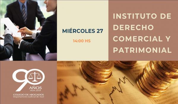 REUNIÓN DEL INSTITUTO DE DERECHO COMERCIAL Y PATRIMONIAL