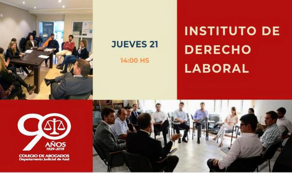 REUNIÓN DEL INSTITUTO DE DERECHO LABORAL