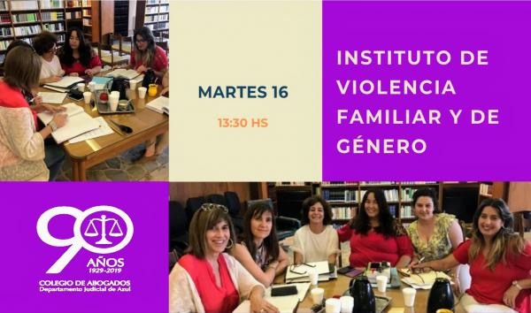 REUNIÓN DEL INSTITUTO DE VIOLENCIA FAMILIAR Y DE GÉNERO