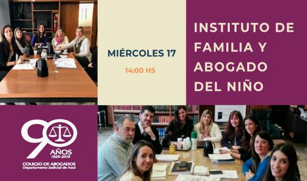 REUNIÓN DEL INSTITUTO DE DERECHO DE FAMILIA Y ABOGADO DEL NIÑO