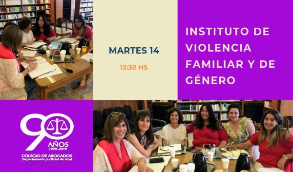 REUNIÓN DEL INSTITUTO DE VIOLENCIA FAMILIAR Y DE GÉNERO