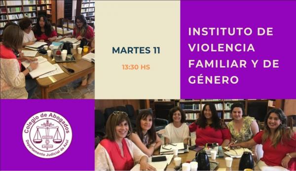 REUNIÓN  DEL INSTITUTO DE VIOLENCIA FAMILIAR Y DE GÉNERO