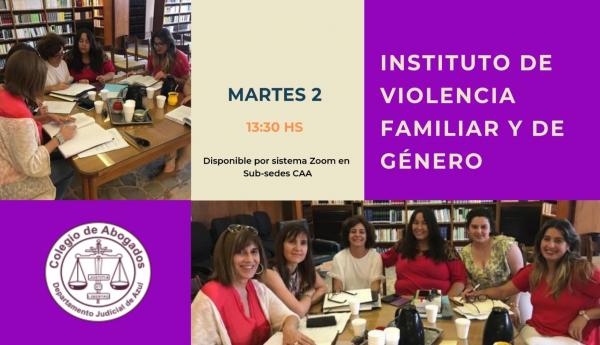 Reunión del Instituto de Violencia Familiar y de Género