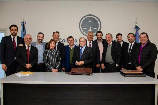 Inauguración del Colegio de Magistrados y Funcionarios del Departamento Judicial de Azul