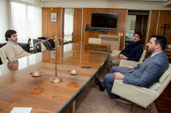 El Presidente del Colegio Departamental se reunió con Delegados del Ministerio de Trabajo