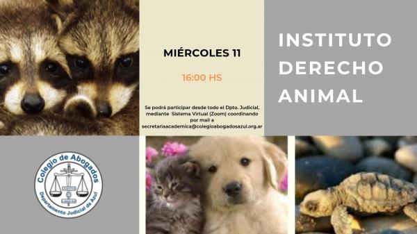 Reunión del Instituto de Derecho Animal