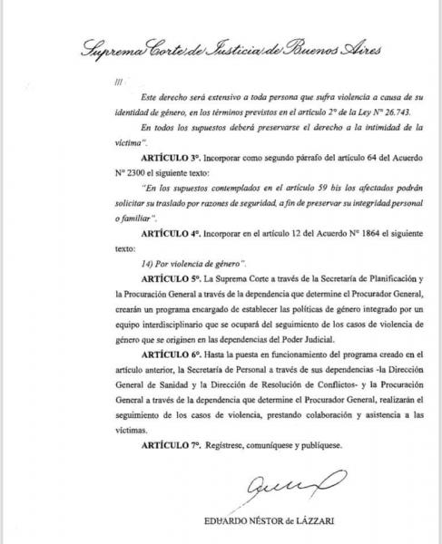 SCBA: Fue incorporada la licencia por violencia de género en la Justicia provincial