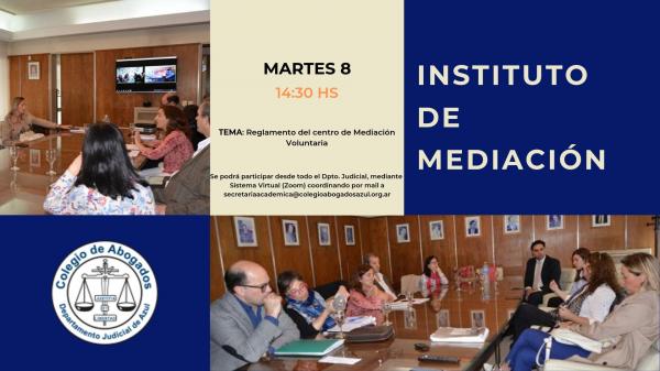 Reunión del Instituto de Mediación