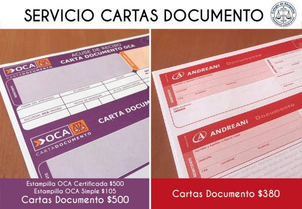 Servicios de correo disponibles