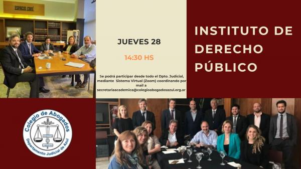 Reunión del Instituto de Derecho Público