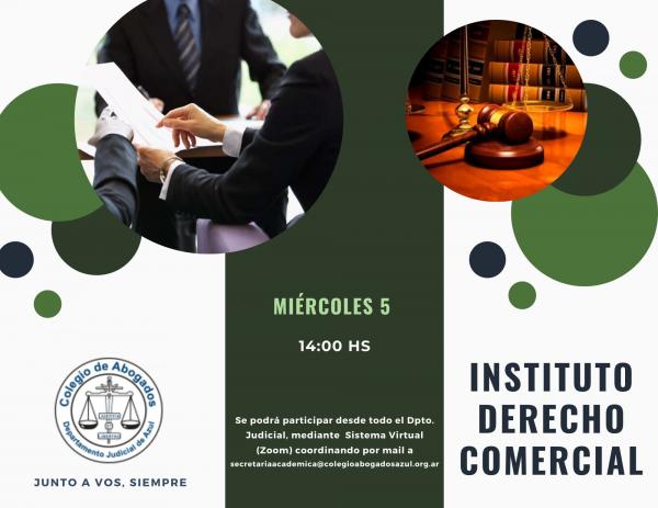 Reunión del Instituto de Derecho Comercial y Patrimonial