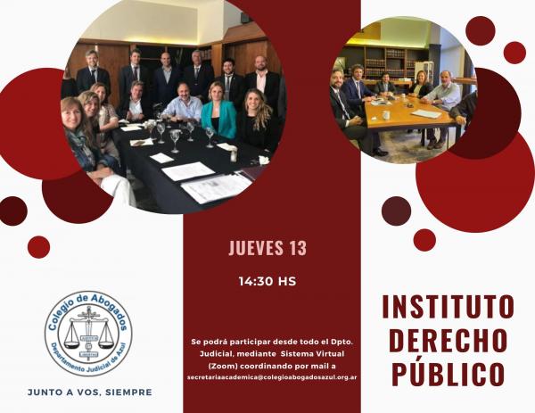 Reunión del Instituto de Derecho Público