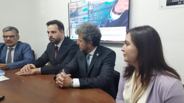 El CAA recibió a la Comisión de Administración de Justicia del COLPROBA