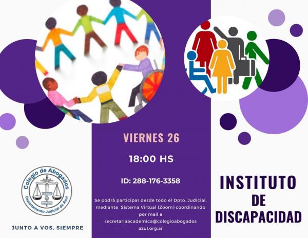 Reunión del Instituto de Discapacidad