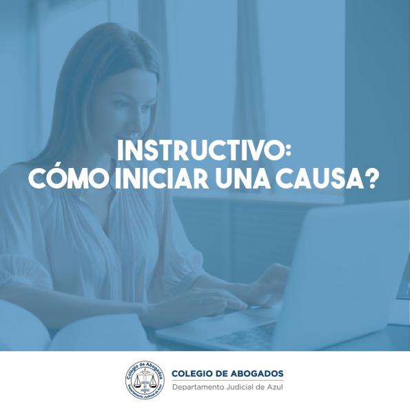 Instructivo: Como iniciar causas?