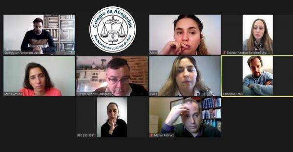 Reunión para analizar el funcionamiento del Tribunal de Trabajo de Olavarría.