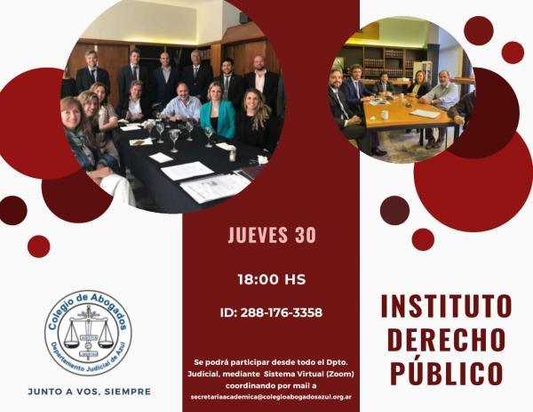 Reunión del Instituto de Derecho Público