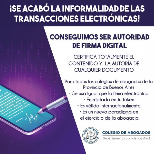 Firma Digital: Una nueva conquista