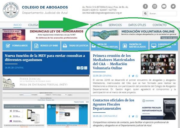 Servicio de Mediación Voluntaria Online