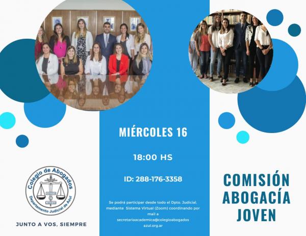 Reunión de la Comisión de Abogacía Joven