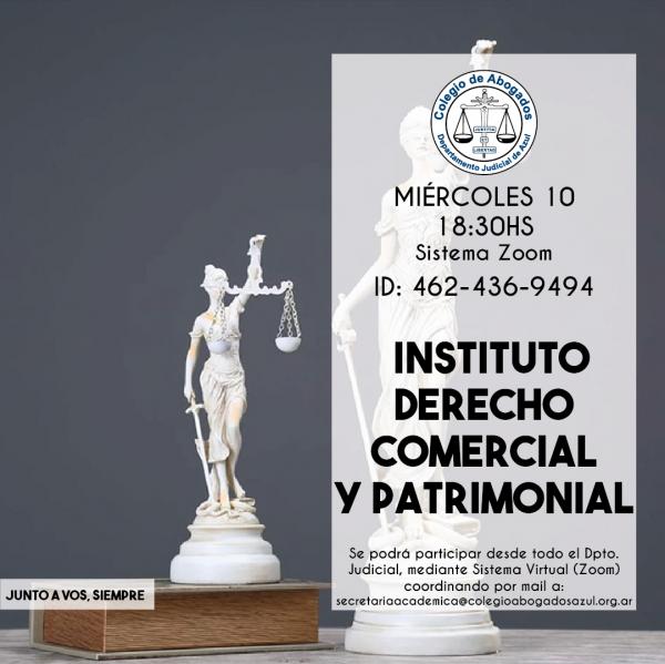 Reunión del Instituto de Derecho Comercial y Patrimonial