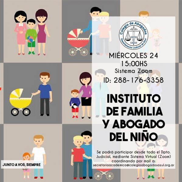 Reunión del Instituto de Derecho de Familia y Abogado del Niño