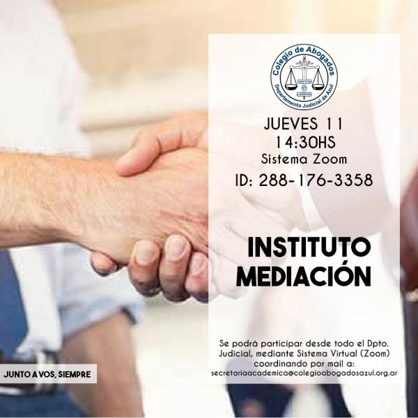 Reunión del Instituto de Mediación