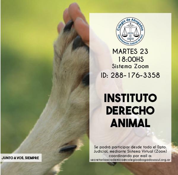 Reunión del Instituto de Derecho Animal