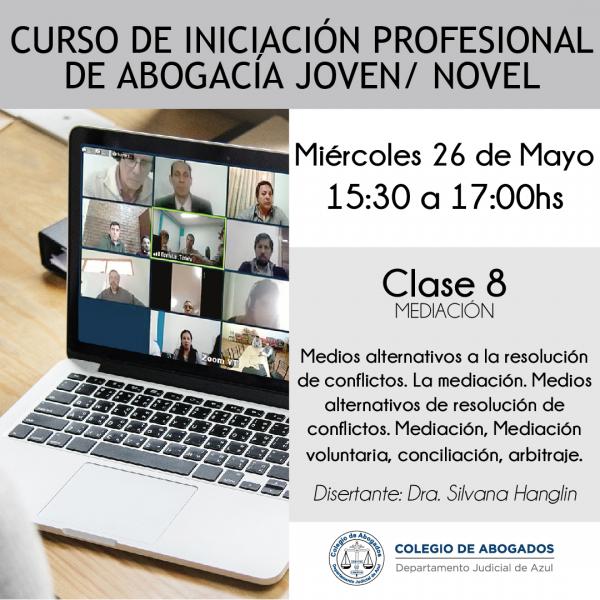 Curso de iniciación profesional de Abogacía Joven/Novel