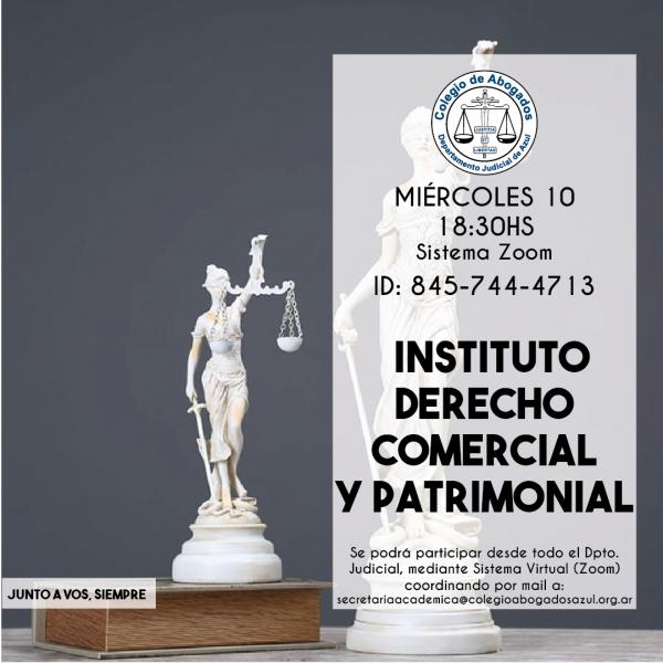 Reunión del Instituto de Derecho Comercial y Patrimonial
