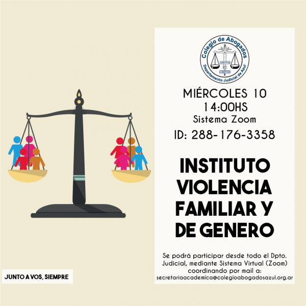 Reunión del Instituto de Violencia Familiar y de Género