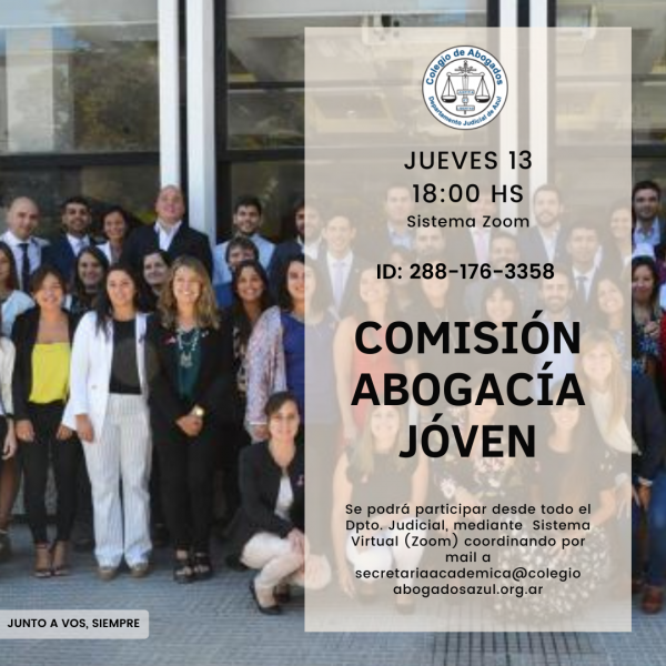 Reunión de la Comisión de Abogacía Joven