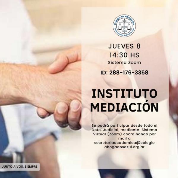 Reunión del Instituto de Mediación