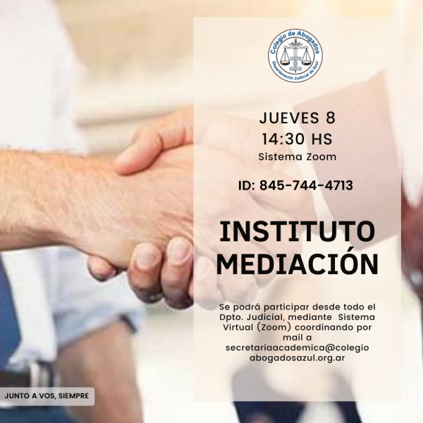 Reunión del Instituto de Mediación