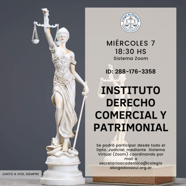 Reunión del Instituto de Derecho Comercial y Patrimonial