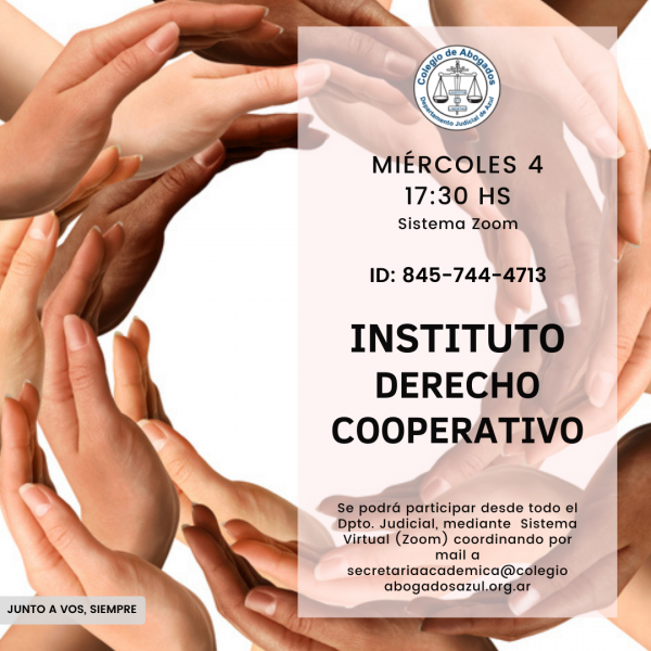 Reunión del Instituto de Derecho Cooperativo