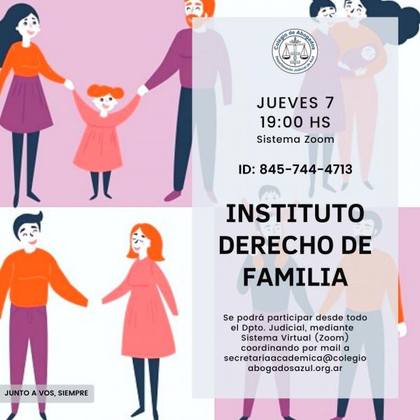 Reunión del Instituto de Derecho de Familia