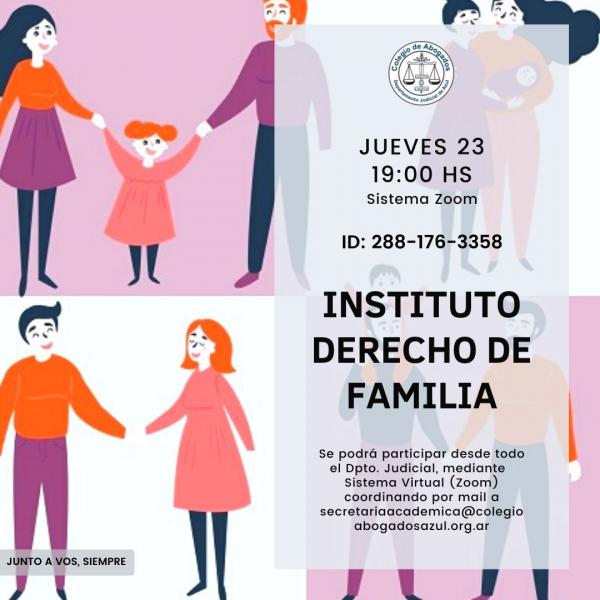 Reunión del Instituto de Derecho de Familia