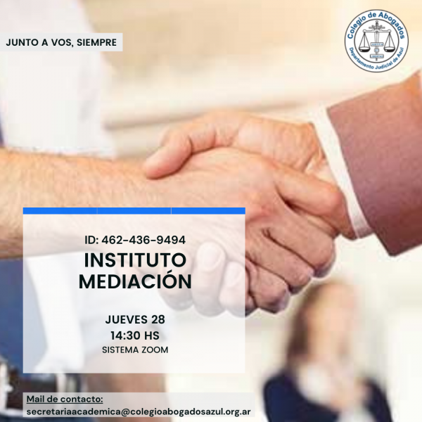 Reunión del Instituto de Mediación
