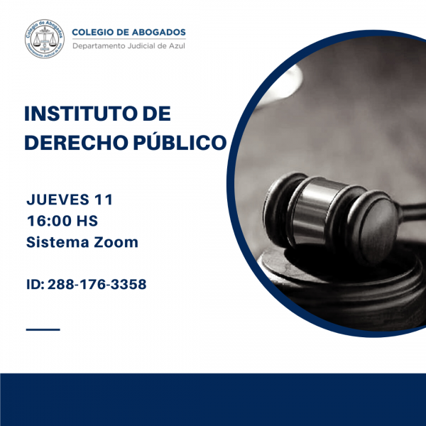 Reunión del Instituto de Derecho Público