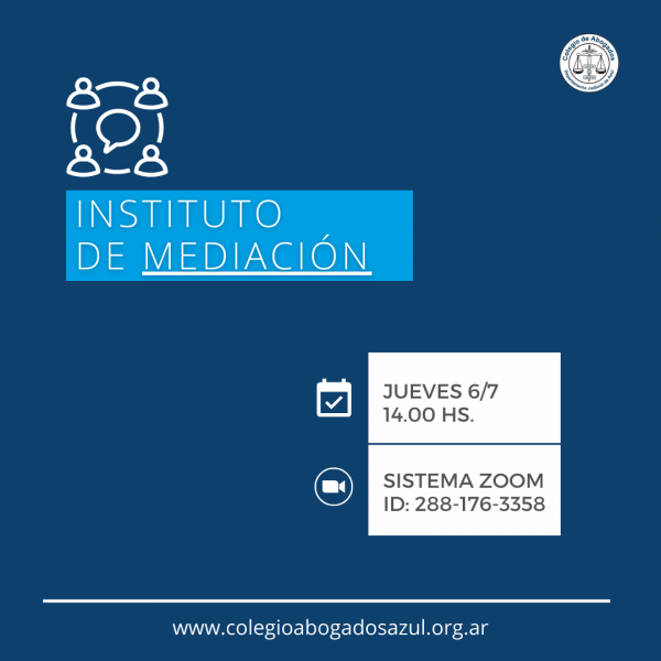 Reunión del Instituto de Mediación