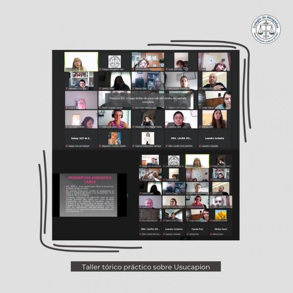 Se realizó el taller teórico-práctico sobre Usucapión