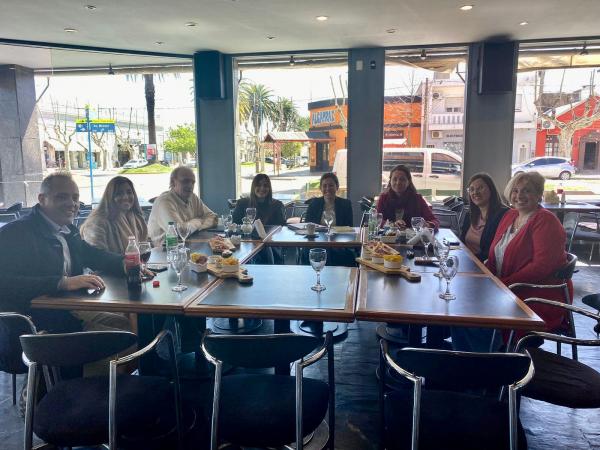 Agenda de trabajo de la Presidenta del C.A.A. en Bolívar