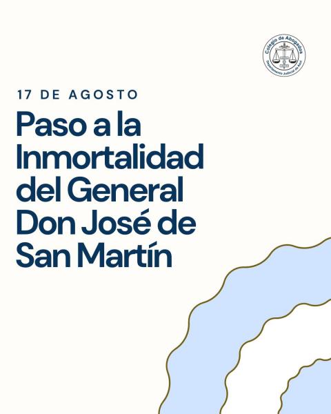 Paso a la inmortalidad del General José de San Martín