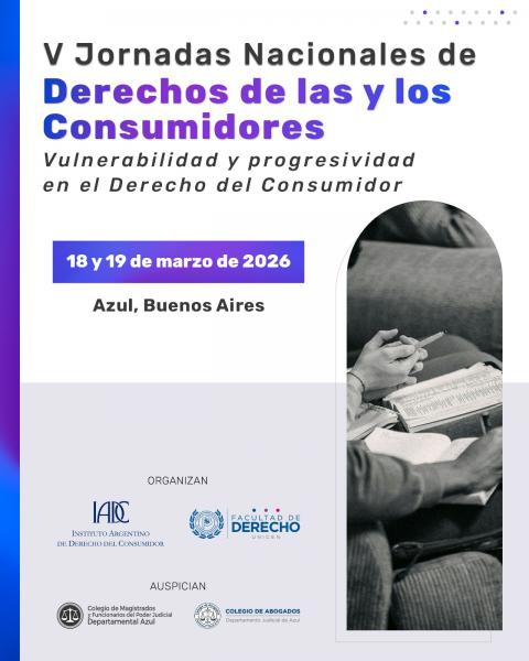 Se realizarán las V Jornadas Nacionales de Derechos de las y los Consumidores⁣
