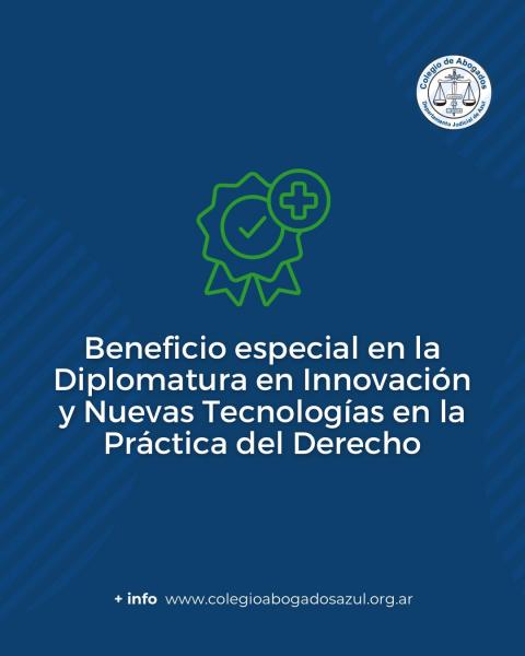 Matriculados del C.A.A. podrán acceder a un beneficio en la Diplomatura en Nuevas Tecnologías de la UTN