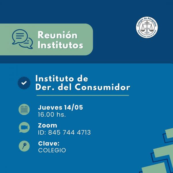 Reunión del Instituto de Derecho del Consumidor