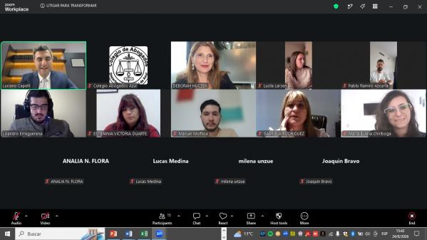 Exitoso encuentro para repensar la práctica profesional